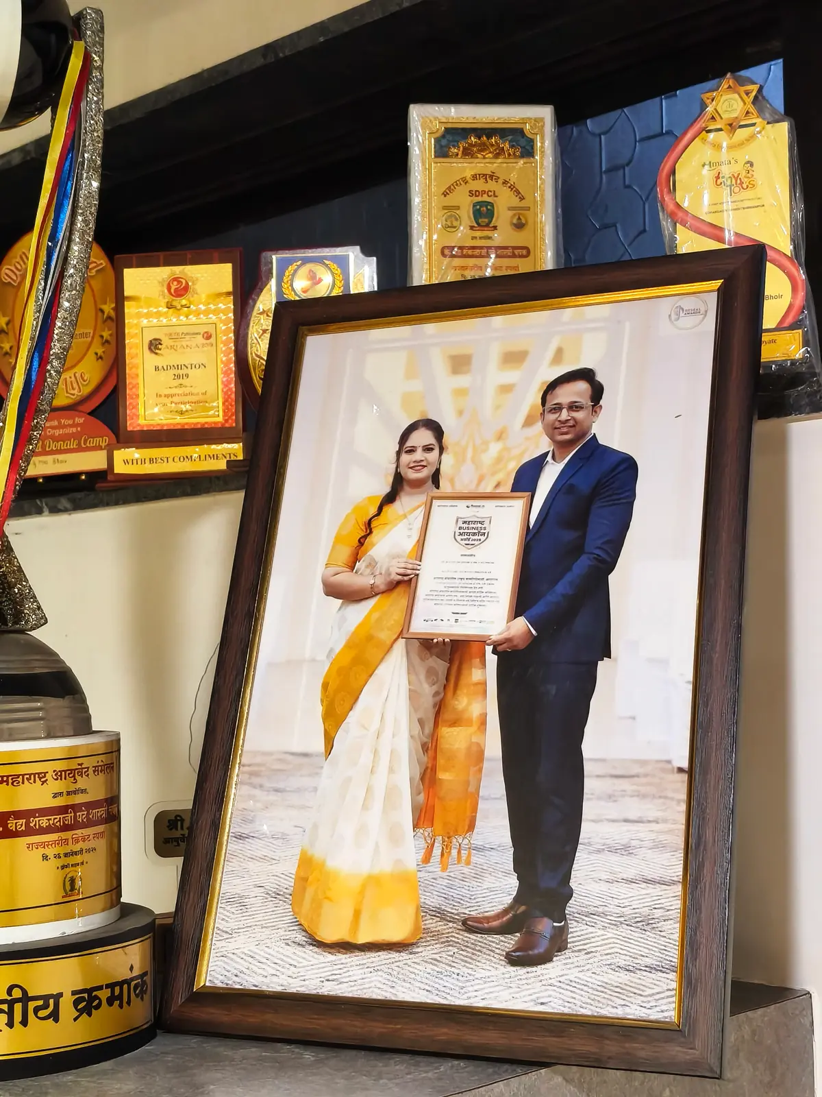 Clinic Awards at Kalpataru Ayurved